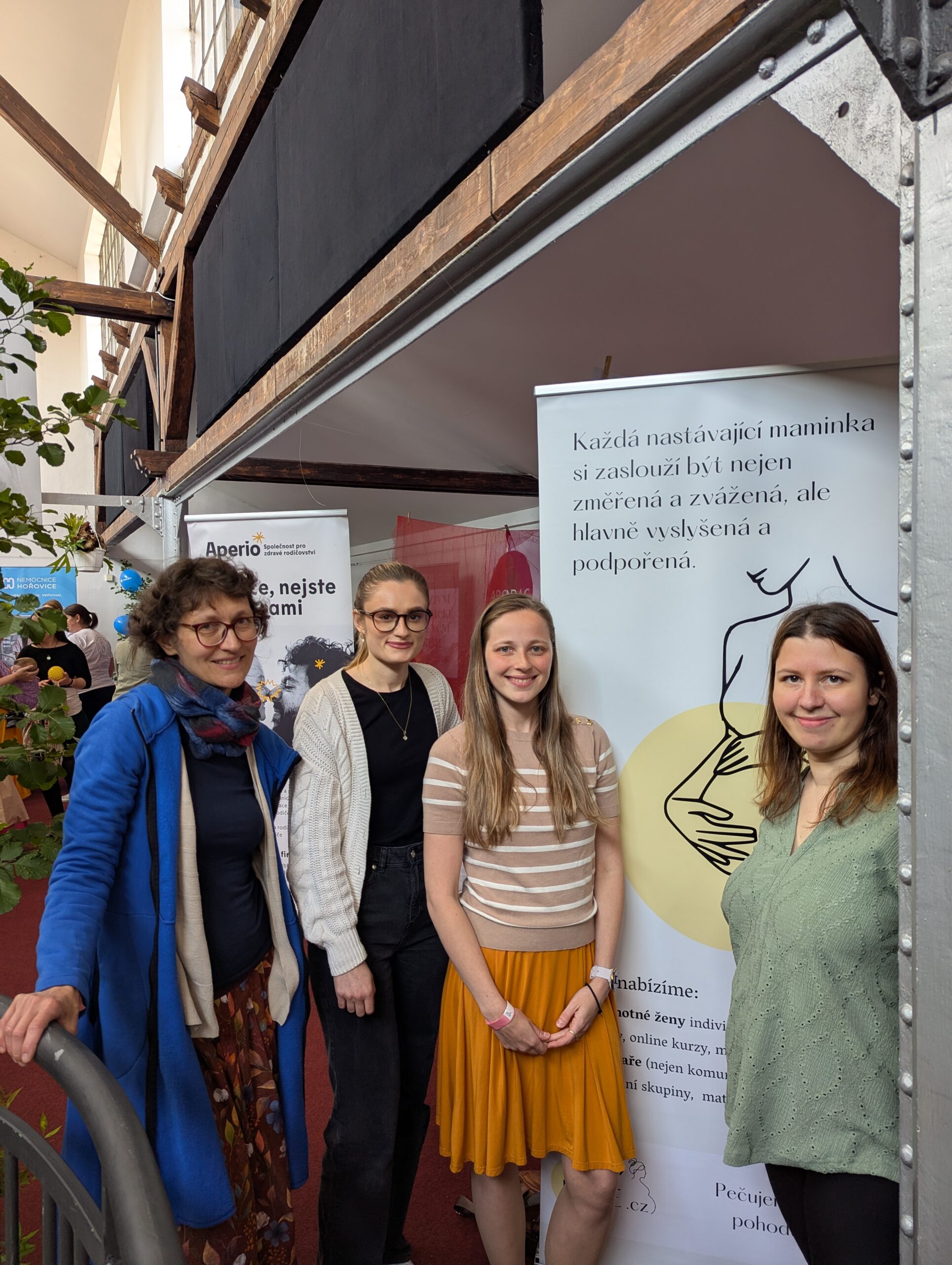 Tým TěhoDuše na Festivalu Respekt k porodu 2025